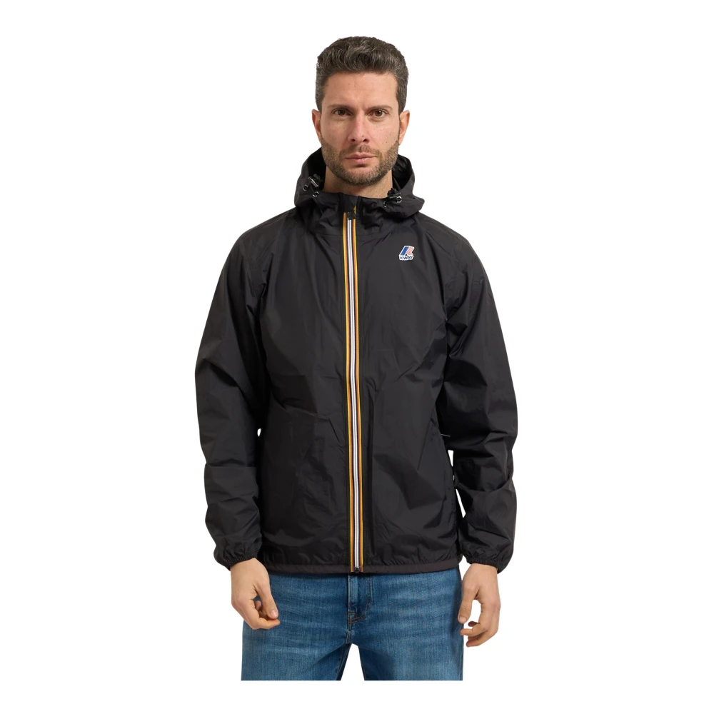 K-Way Uomo Nero Giacche, S, New,