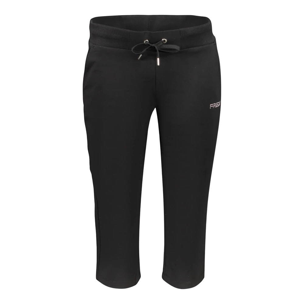 Freddy Vrouw Zwart Broeken Dames, L, Katoen, S26wcrp 17 Sport Capri Broek