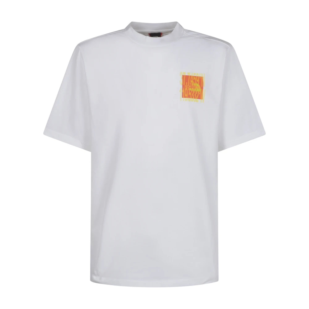 The North Face T-Shirt met Grafische Print White Heren