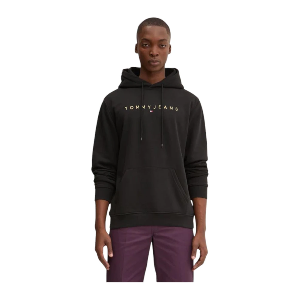 Tommy Jeans Hoodie Sweater Black Heren