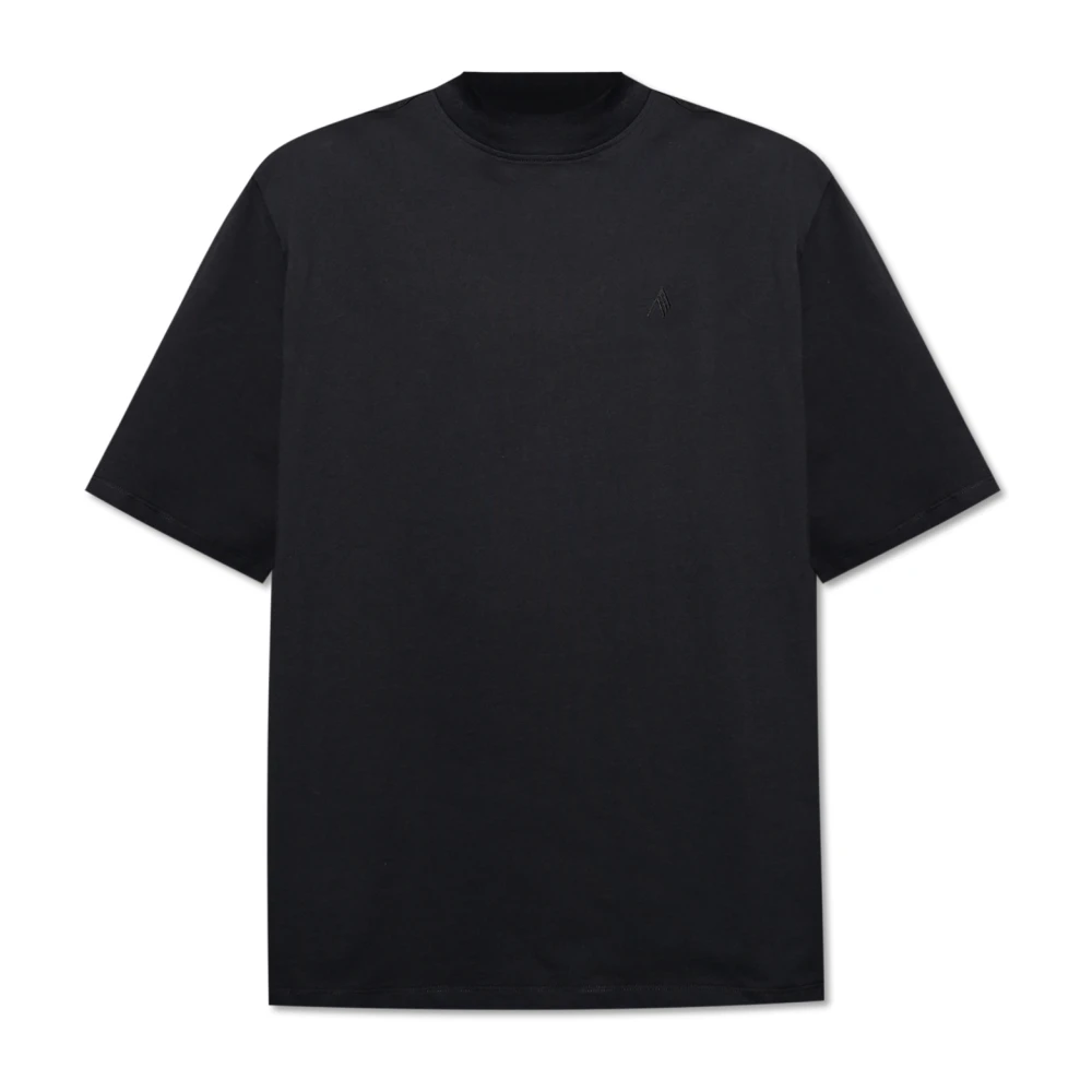 The Attico T-shirt met logo Black Dames