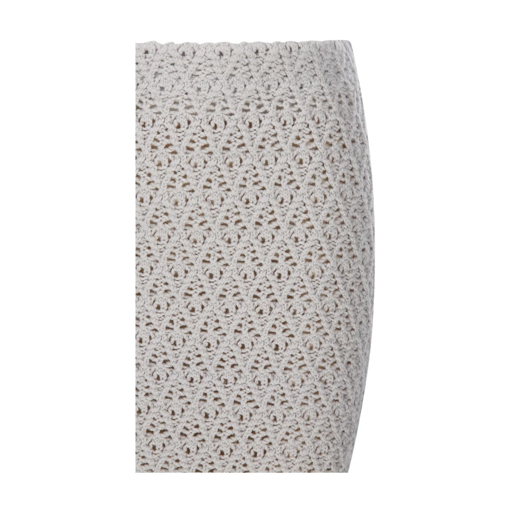 Nude IJs Rok voor Vrouwen Gray Dames