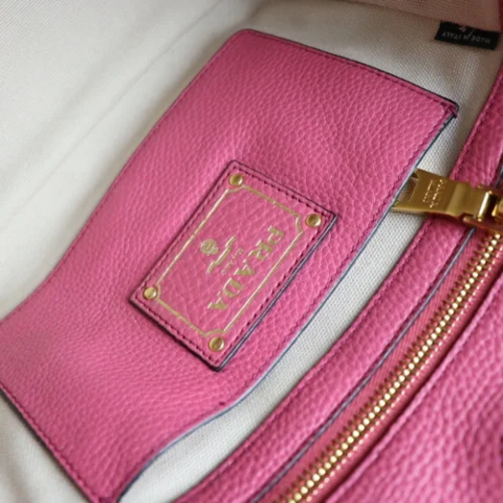 Prada Vintage Pre-owned Fabric prada-bags Pink Dames