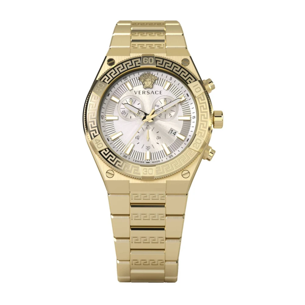 Versace Men's Sporty Greca Chronograph Watch