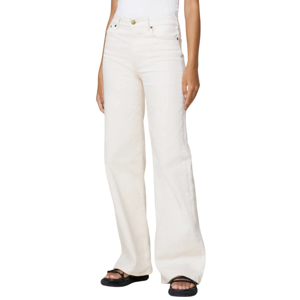 Lois Palazzo-R Stijlvolle Jeans Beige Dames