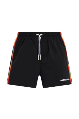 Rainbow Side Taping Swim Shorts