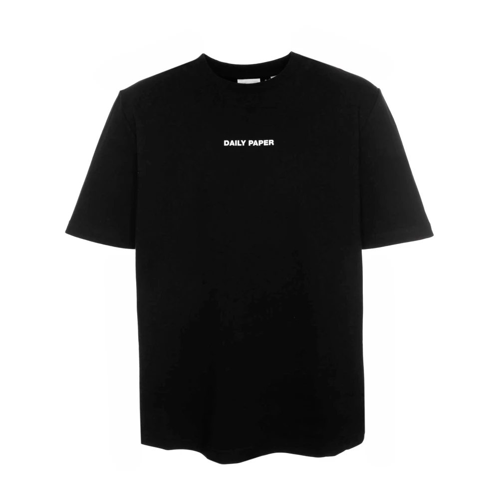 Daily Paper Casual Logo Print T-Shirt Black Heren