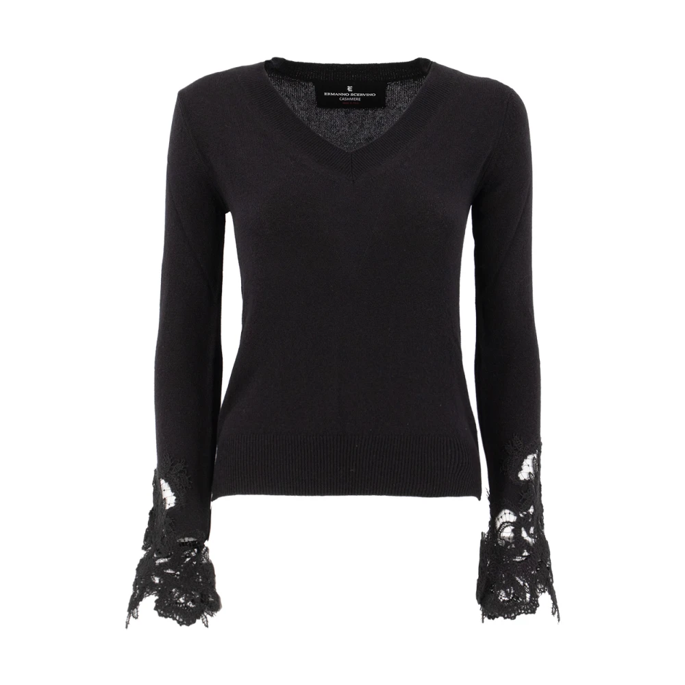 Knitwear > Round-neck Knitwear - - Ermanno Scervino - Modalova