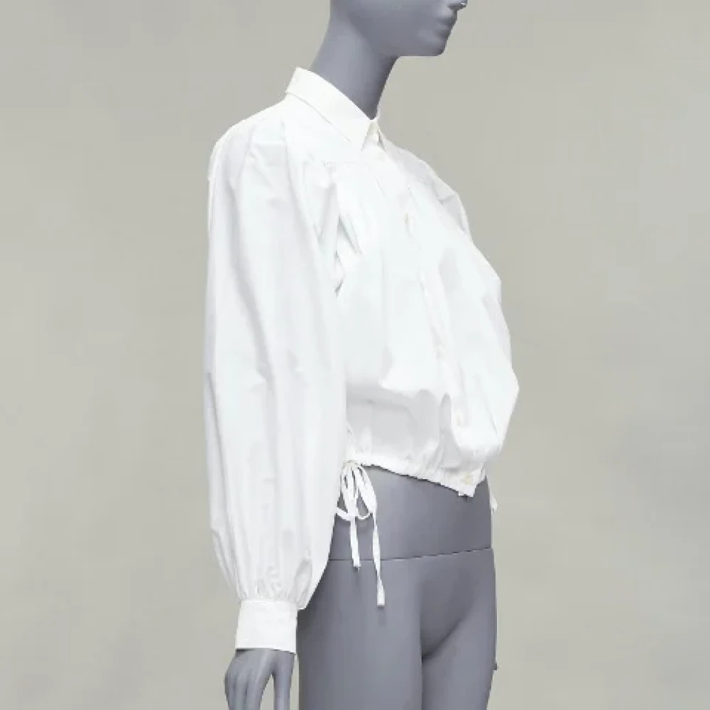 Marni Pre-owned Cotton tops White Dames