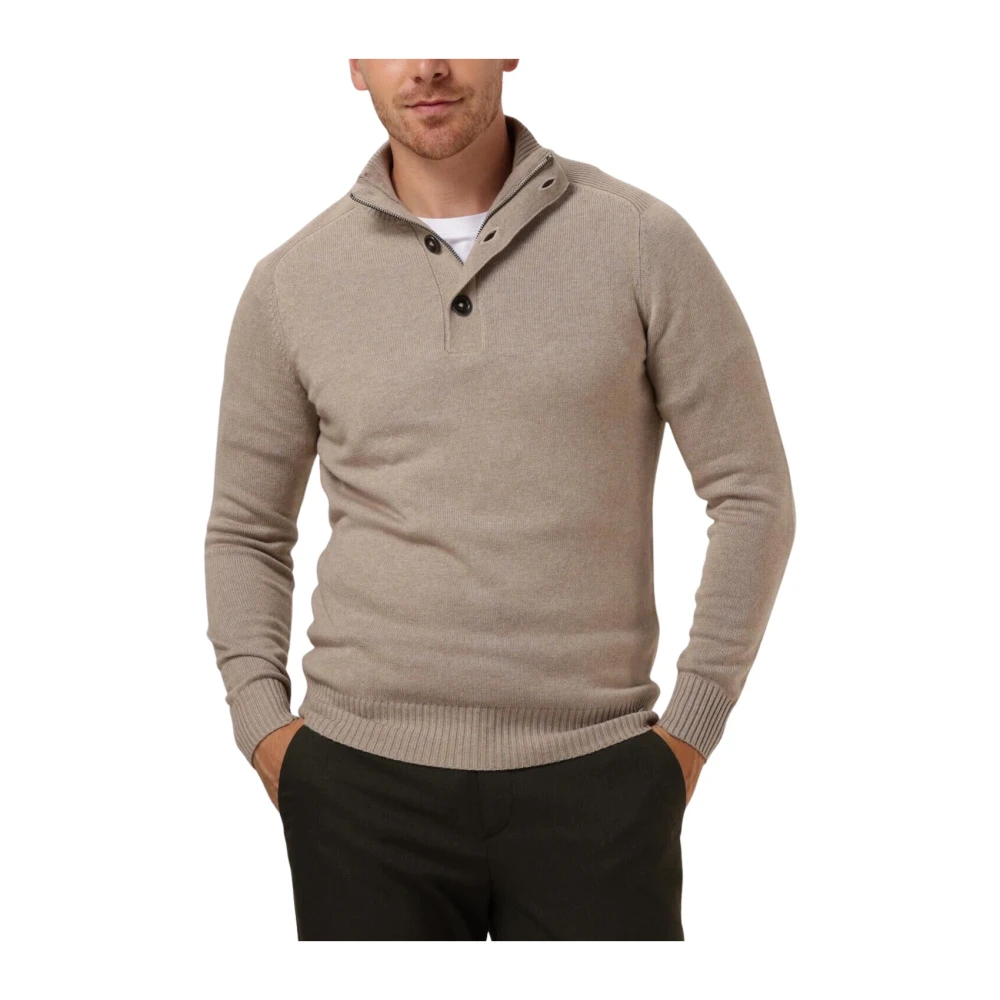 Gentiluomo Beige Trui voor Moderne Mannen Beige Heren