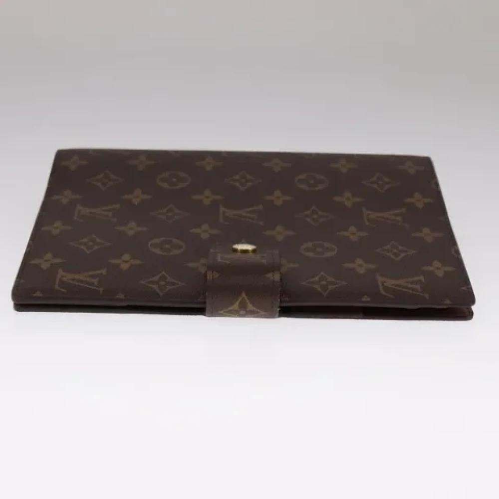 Louis Vuitton Vintage Pre-owned Canvas home-office Brown Dames
