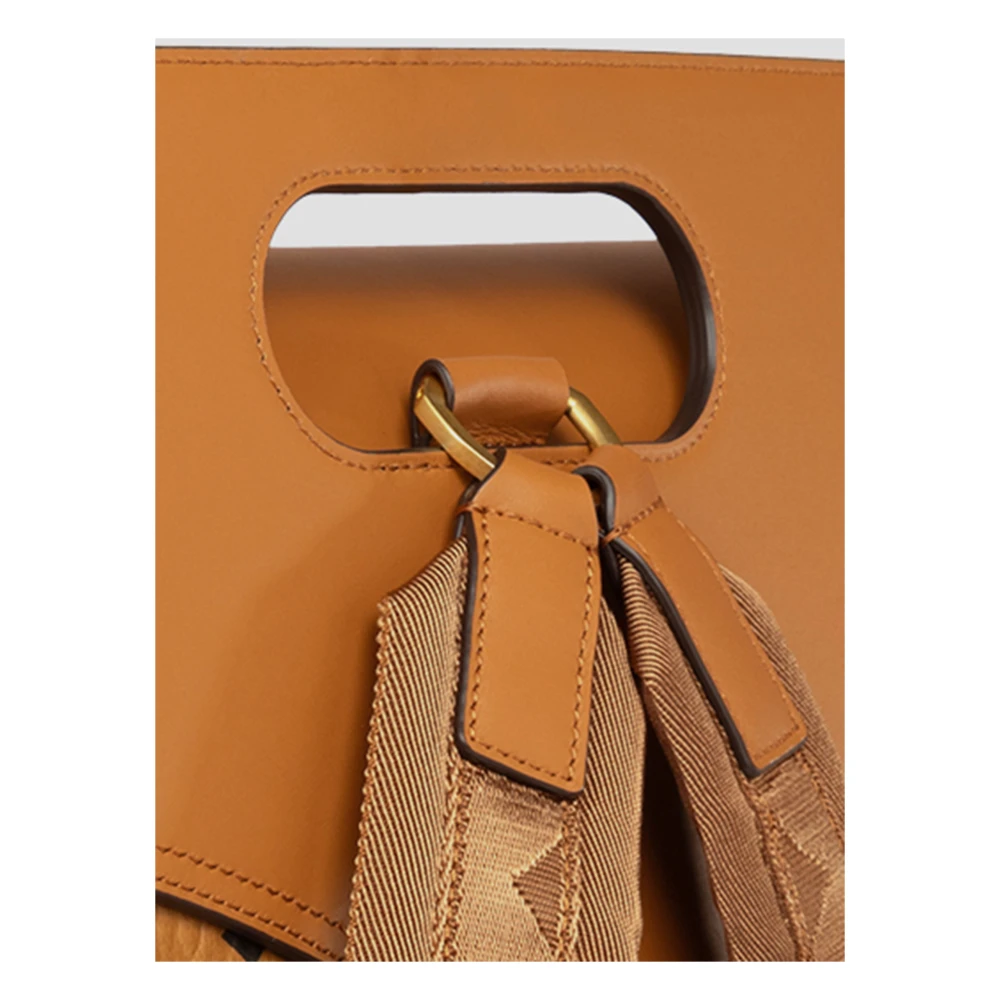 MCM Diamond Rugzak in Visetos Leder Mix Brown Unisex