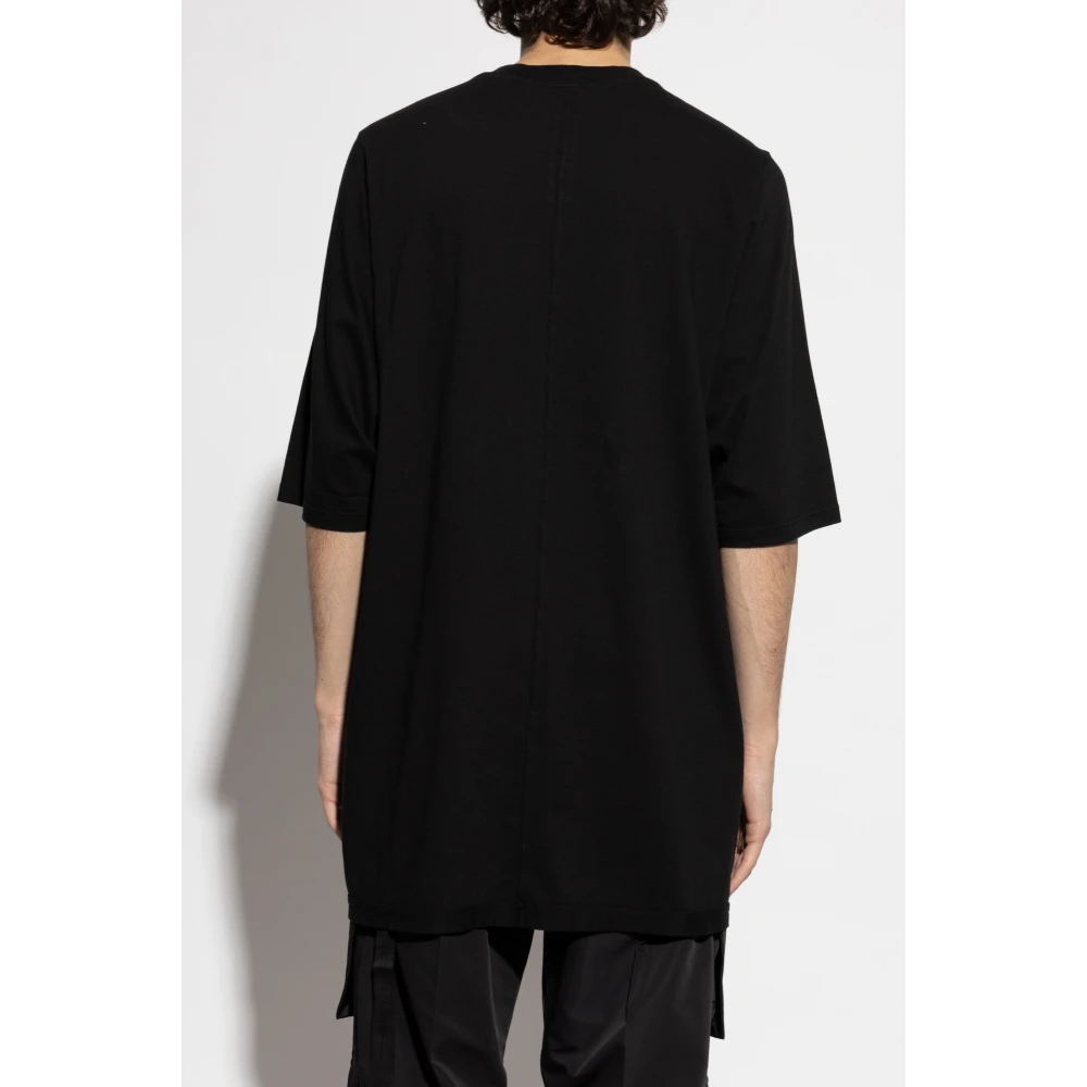 Rick Owens T-shirt Jumbo SS T Black Heren