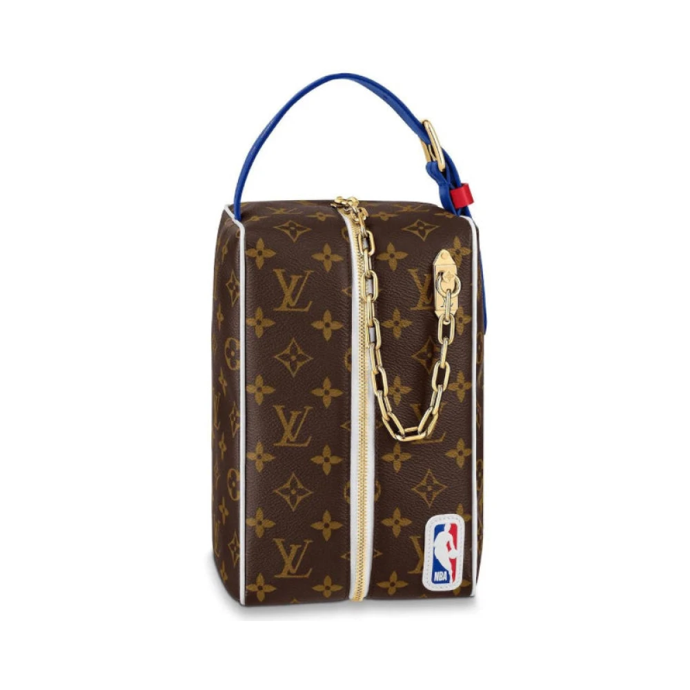 Louis Vuitton Monogram Dopp Kit NBA Samenwerking Brown Dames
