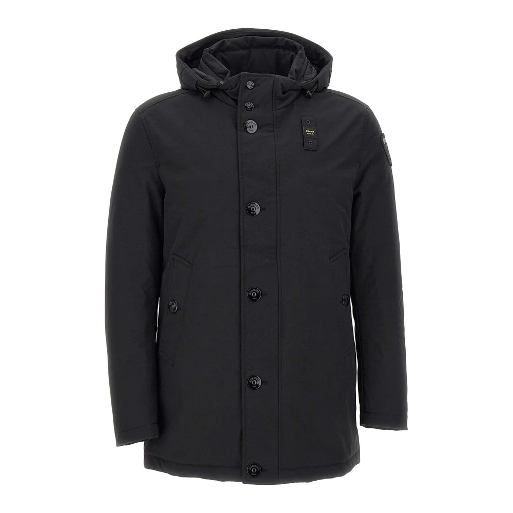 Blauer Herr Vattentät Trenchcoat, Svart Black, Herr