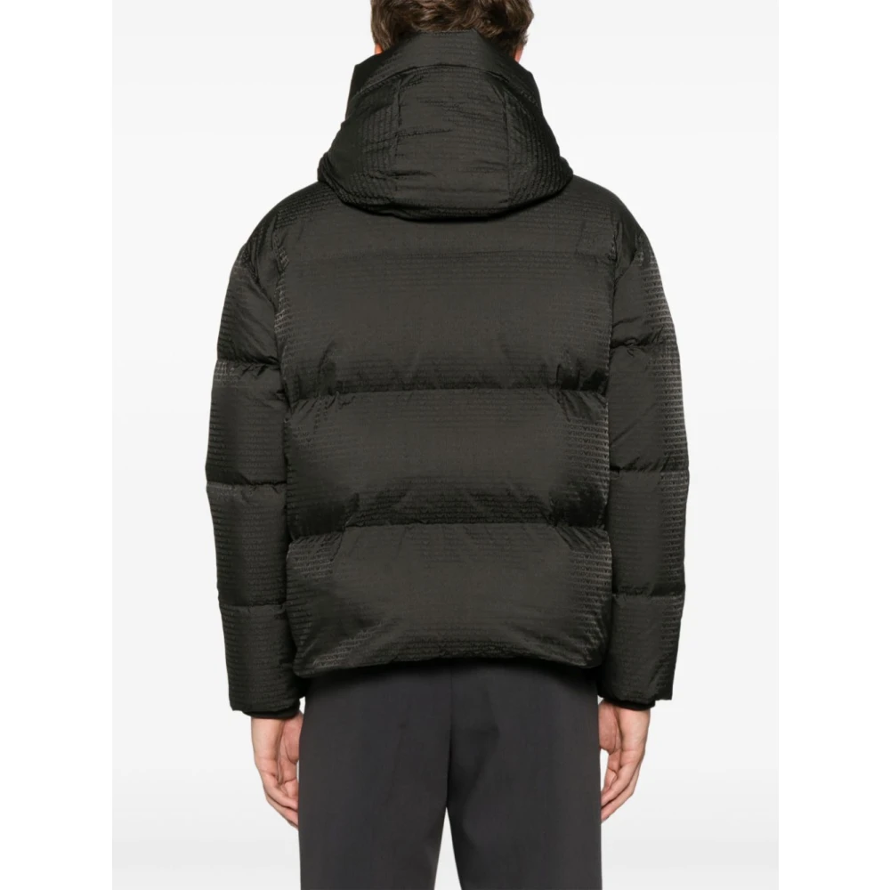 Emporio Armani Groene Donsgevulde Logojas Green Heren