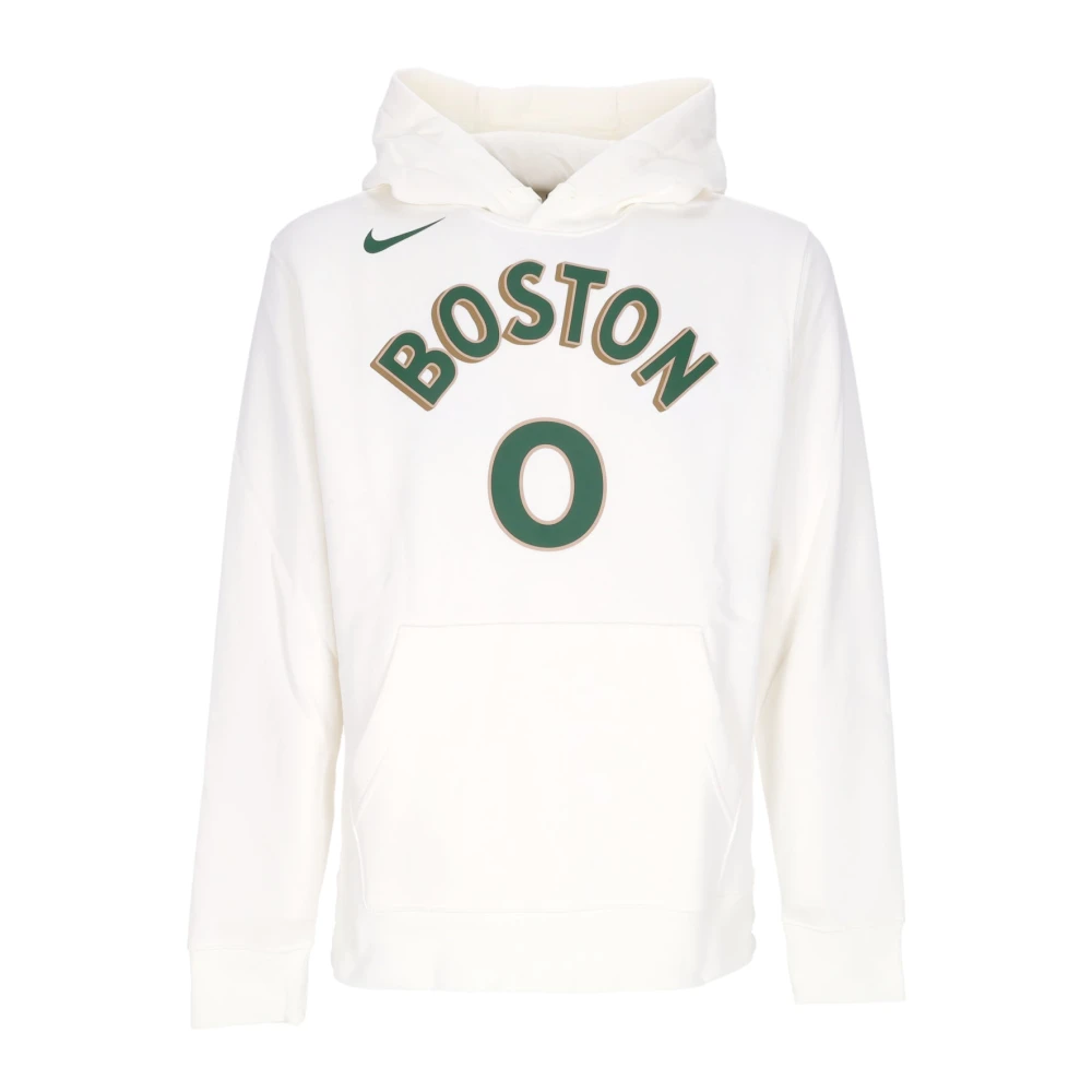 Nike City Edition Hoodie Jayson Tatum White Heren