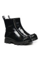bottines-noires-en-cuir-a-fermeture-eclair-et-bout-rond