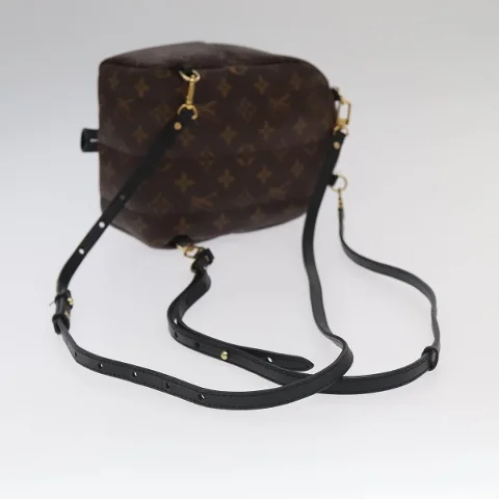 Louis Vuitton Vintage Pre-owned Canvas backpacks Brown Dames