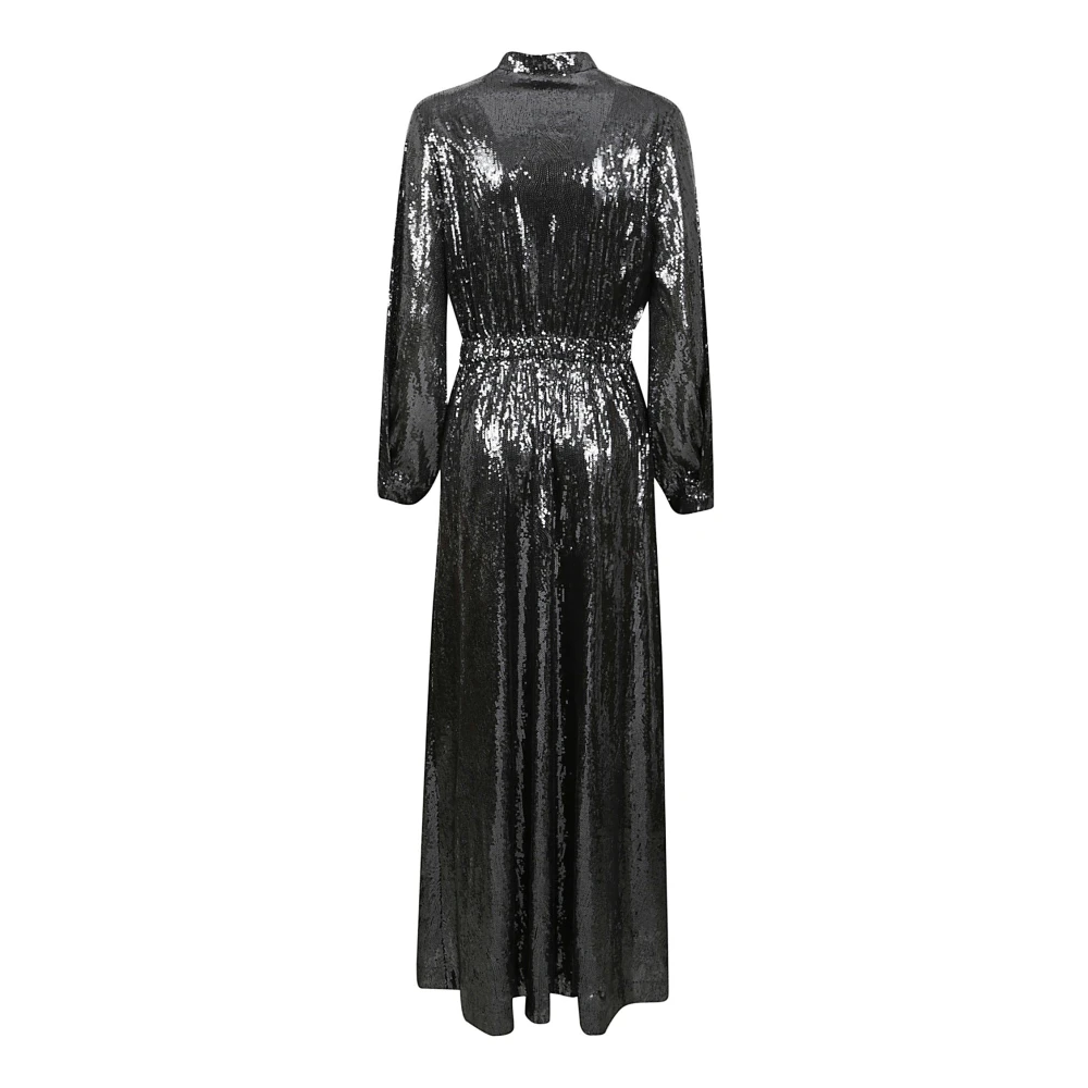 Crida Milano Grijze Polyester Jurk Gemaakt in Italië Gray Dames