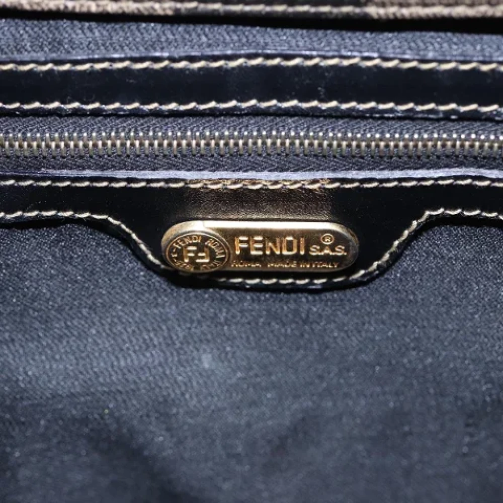 Fendi Vintage Pre-owned Canvas totes Brown Dames