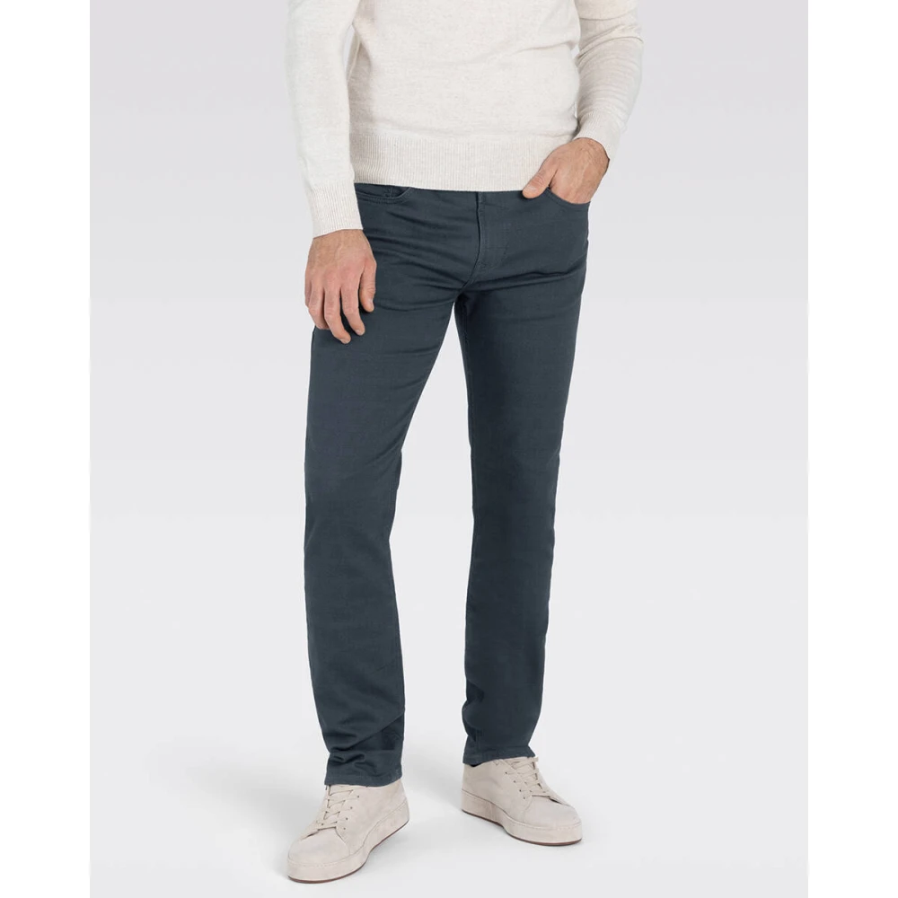MAC Chino Broek Blue Heren