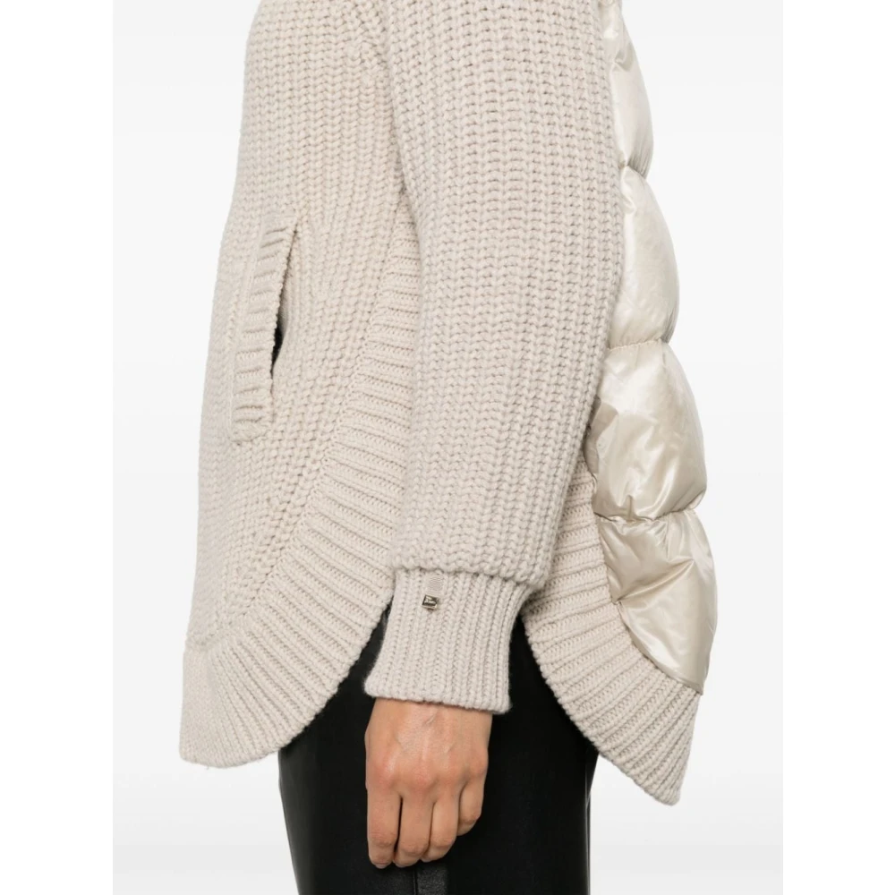 Herno Winterjassen Chantilly Stijl Beige Dames
