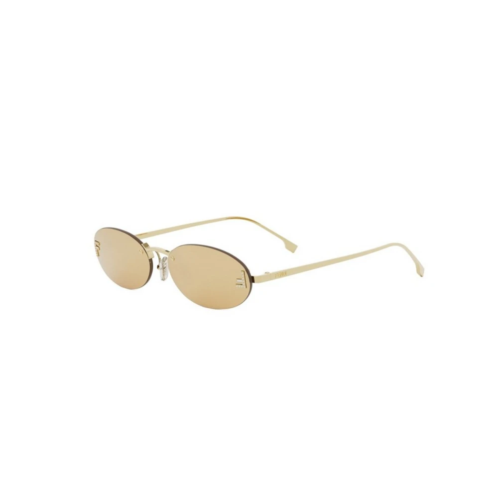 Fendi Unisex Yellow Sunglasses, 54 Mm, Authentic Crystal Glasses With Top-Notch Service