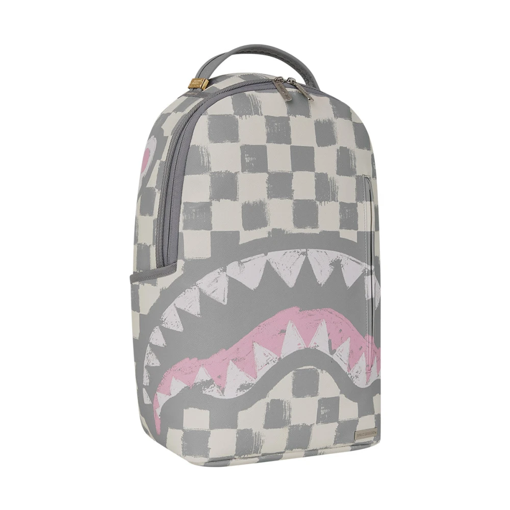 Sprayground Geruite Crème Rugzak Multicolor Unisex