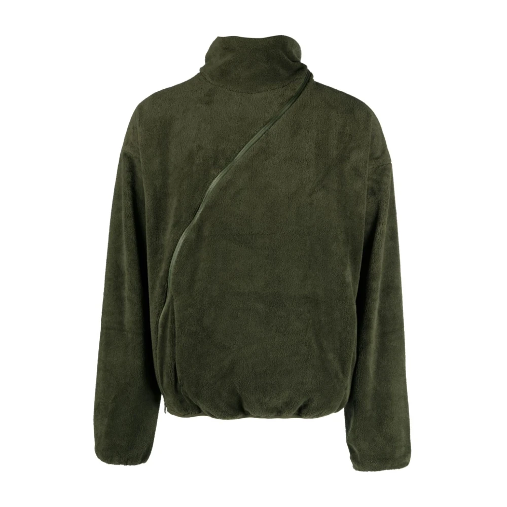 Post Archive Faction Grön Fleece Huvtröja Green, Herr