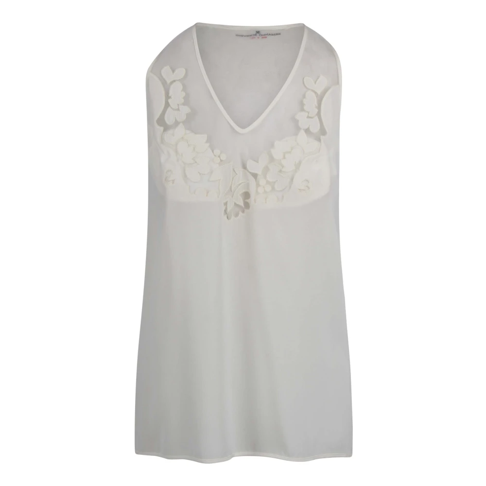 Tops > Sleeveless Tops - - Ermanno Scervino - Modalova