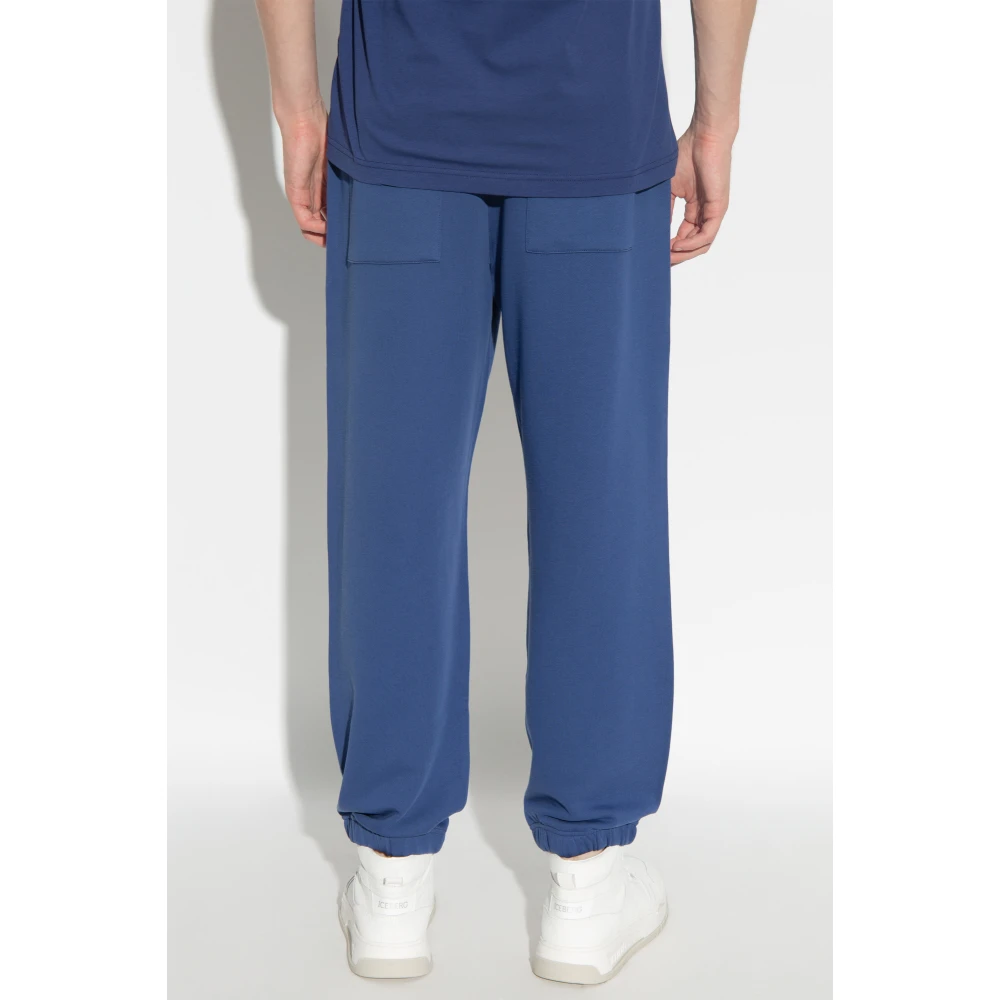 Versace Jeans Couture Sweatpants Blue Heren