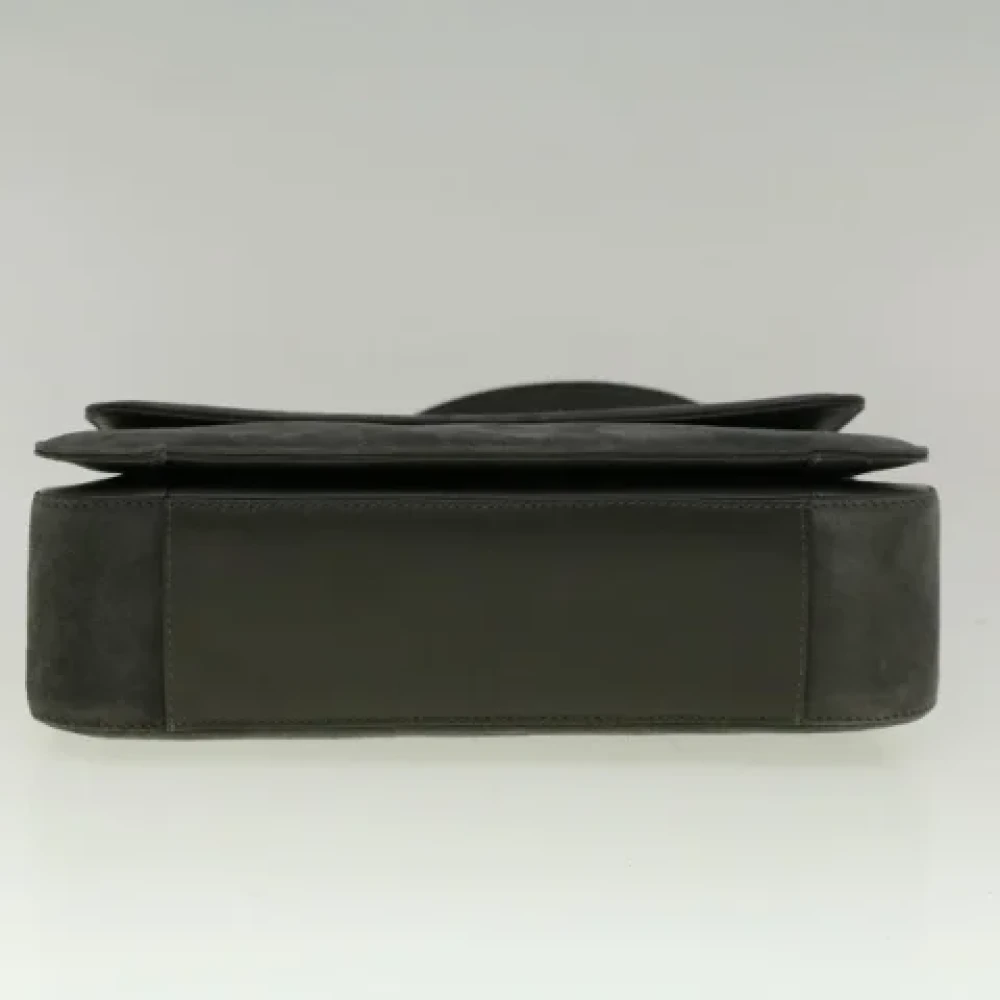 Bally Pre-owned Suede shoulder-bags Black Dames
