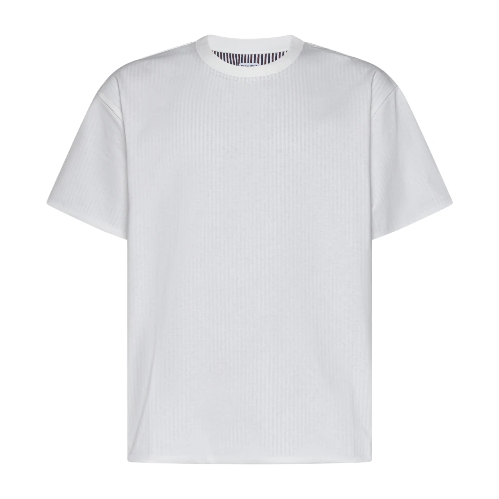 Bottega Veneta Stijlvolle T-shirts en Polos White Heren