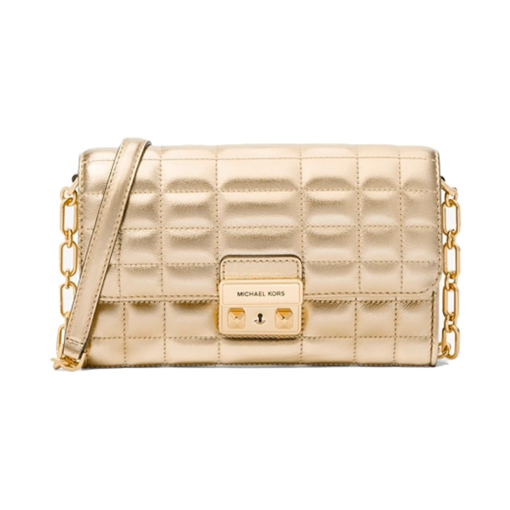 Michael Kors Tribeca Grote Convertible Schoudertas Yellow Dames