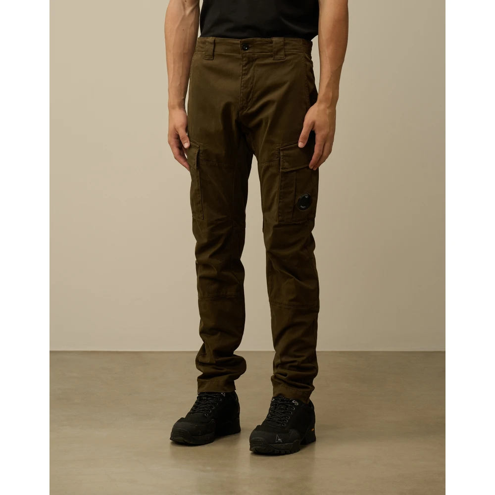 C.P. Company Cargo Broek met Lens Zak Green Heren