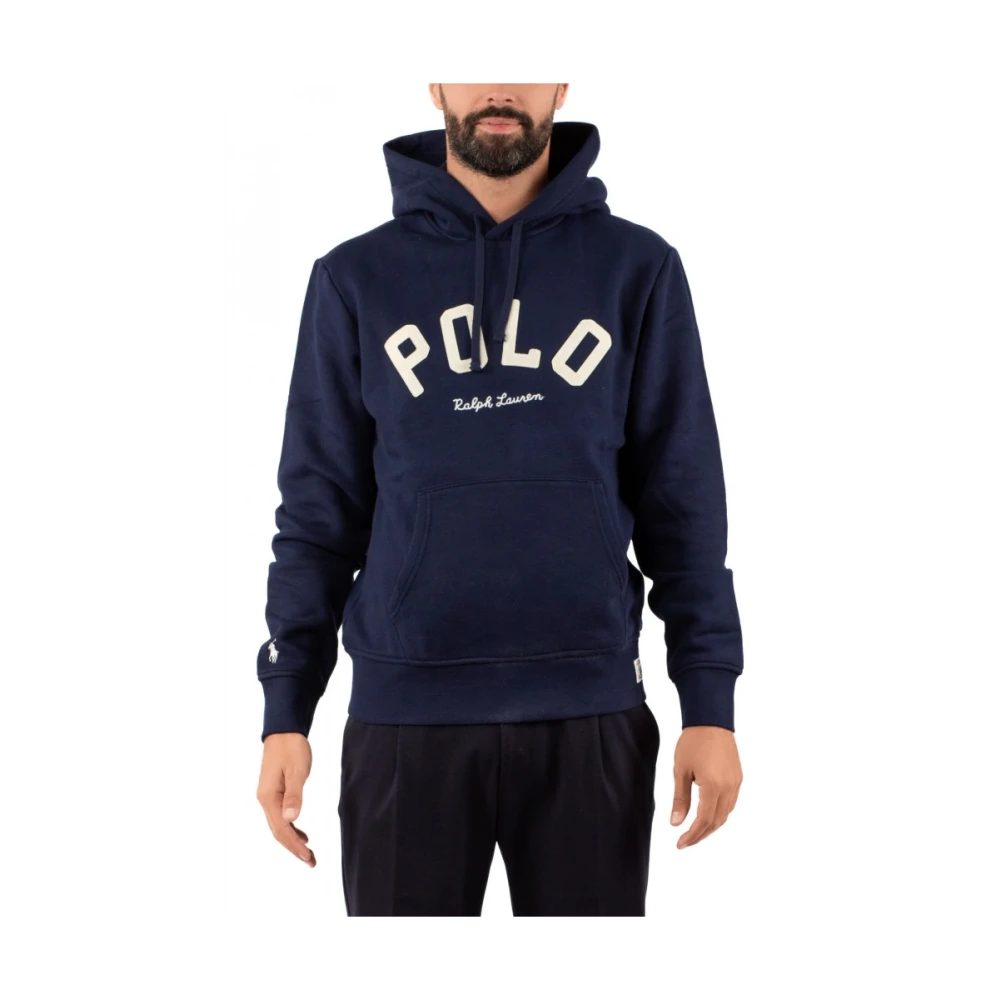 Ralph Lauren Hoodie Blue Heren
