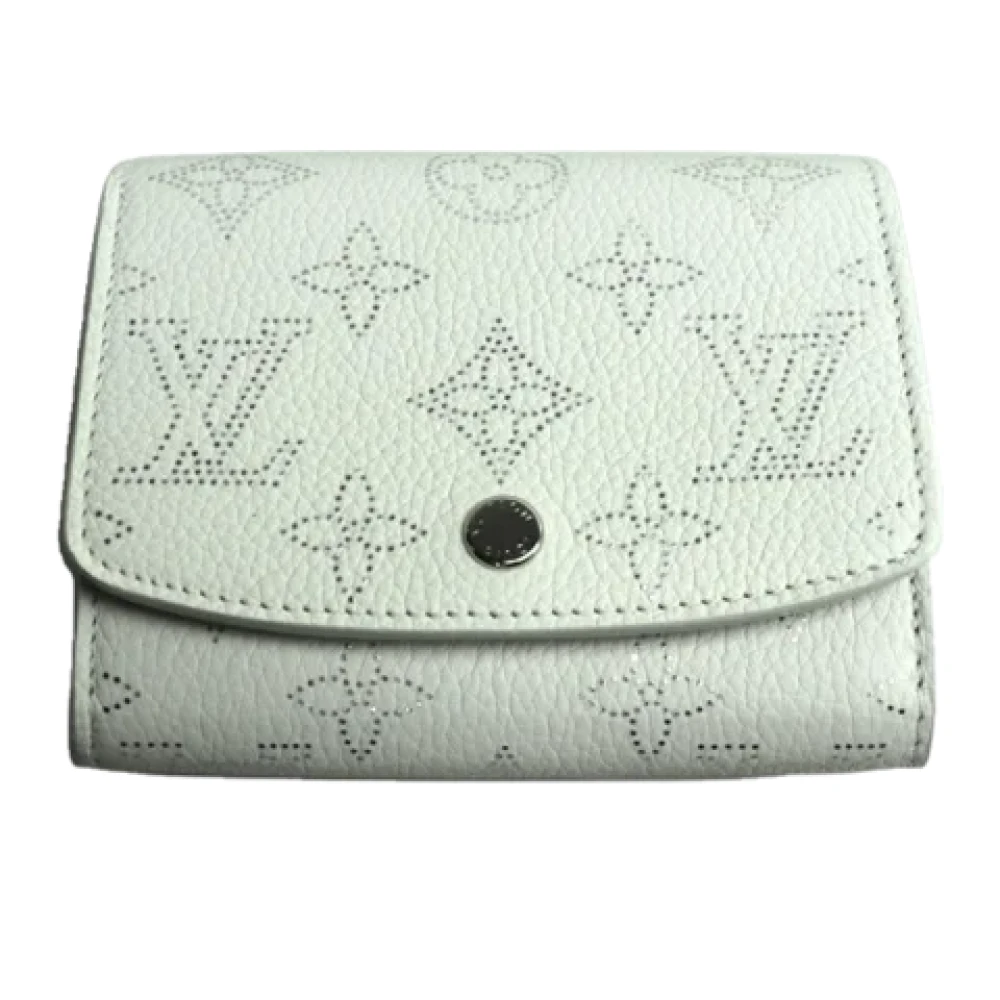Louis Vuitton Vintage Pre-owned Leather wallets Green Dames