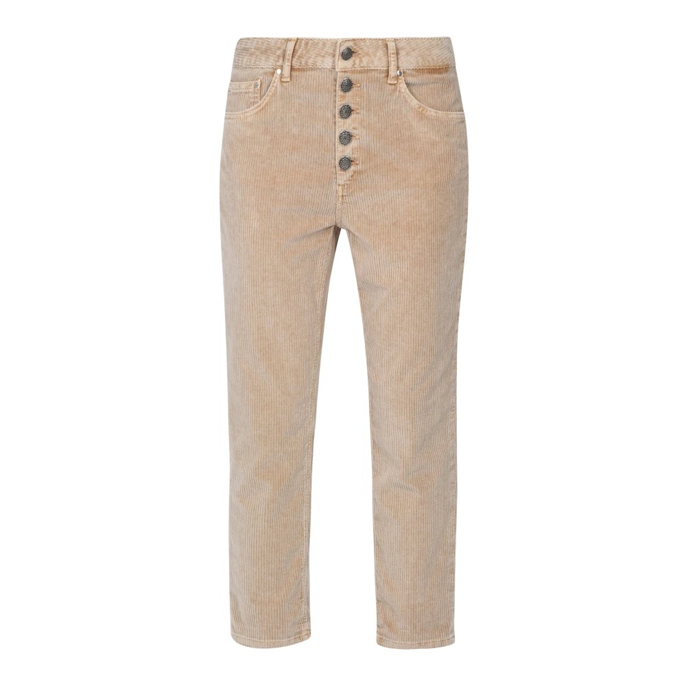 Dondup Stijlvolle Denim Jeans voor Mannen Beige Dames