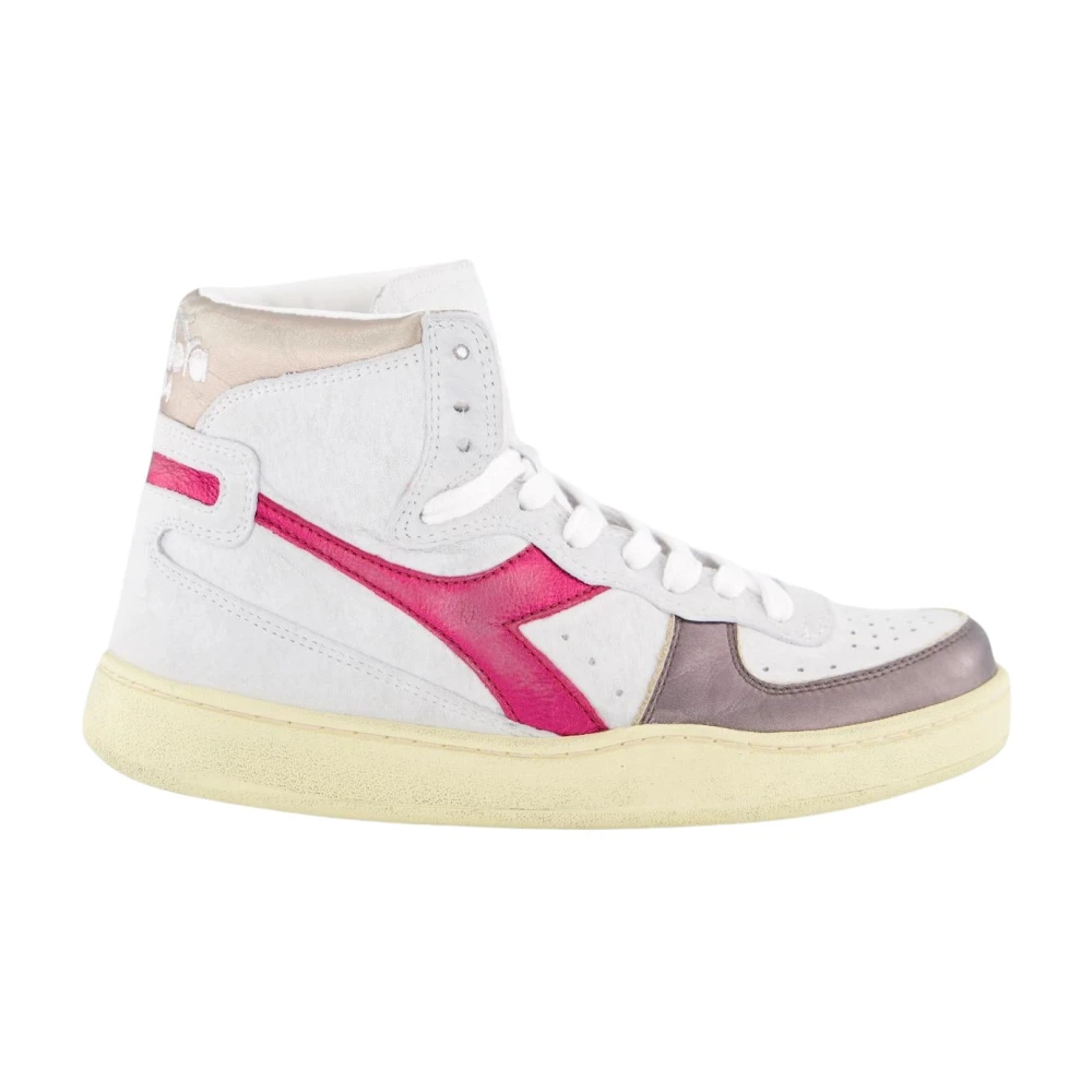 Diadora Metal /Fuchsia Basket Sneakers Dames Schoenen Veelkleurig Multicolor