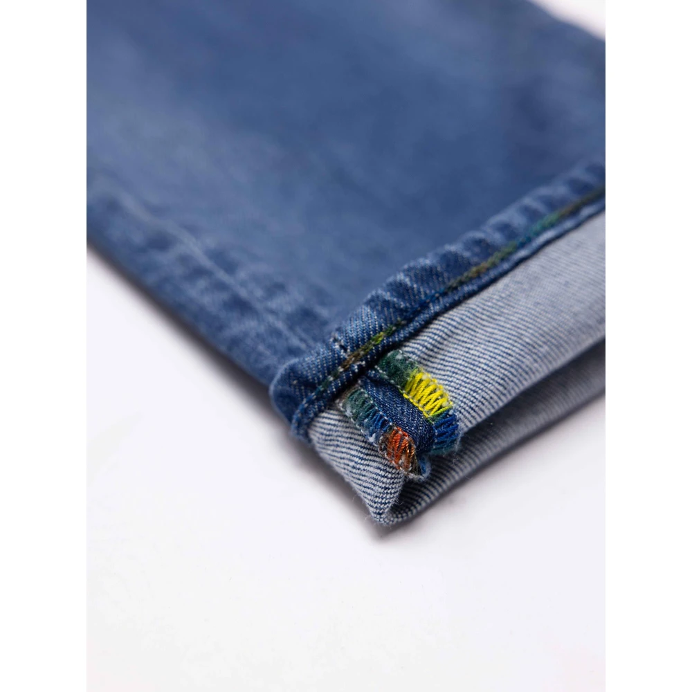 carlo colucci Premium Tapered Fit Jeans Brooklyn Blue Heren