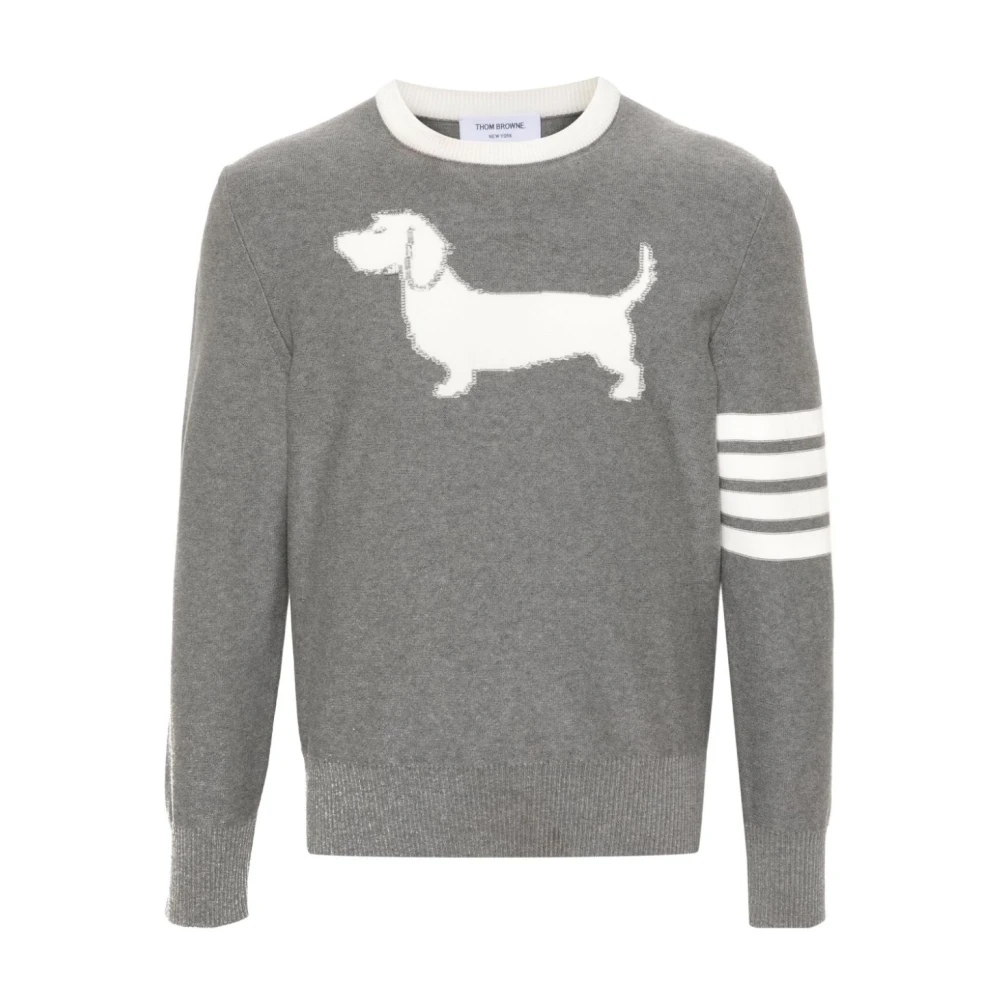Thom Browne Grijze Trui voor Mannen Gray Heren