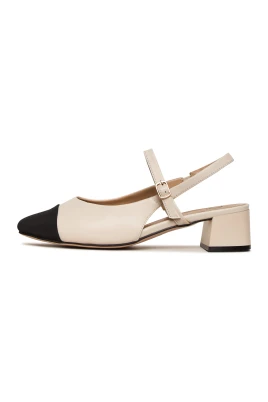 Slingback Block Heels Pumps Marisol