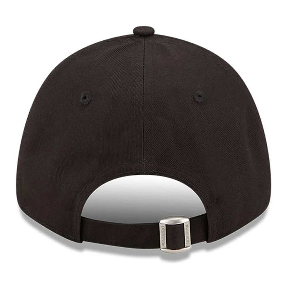 new era Zwarte Bulls Team Logo Pet Black Heren
