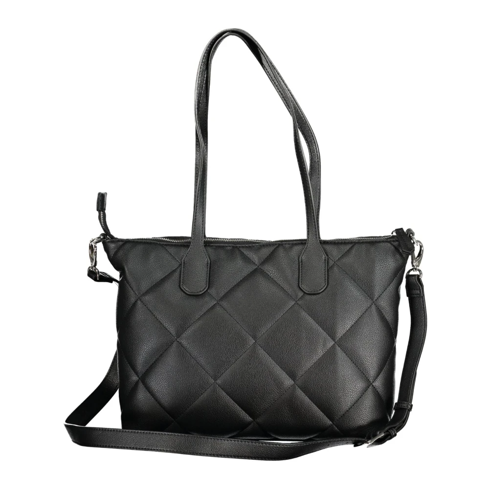 Valentino by Mario Valentino Zwarte schoudertas met kettinghandvat Black Dames