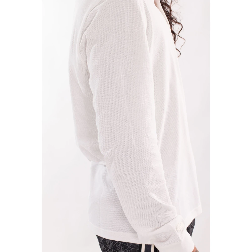 Lacoste Badge Polo Shirt in 70V White Heren
