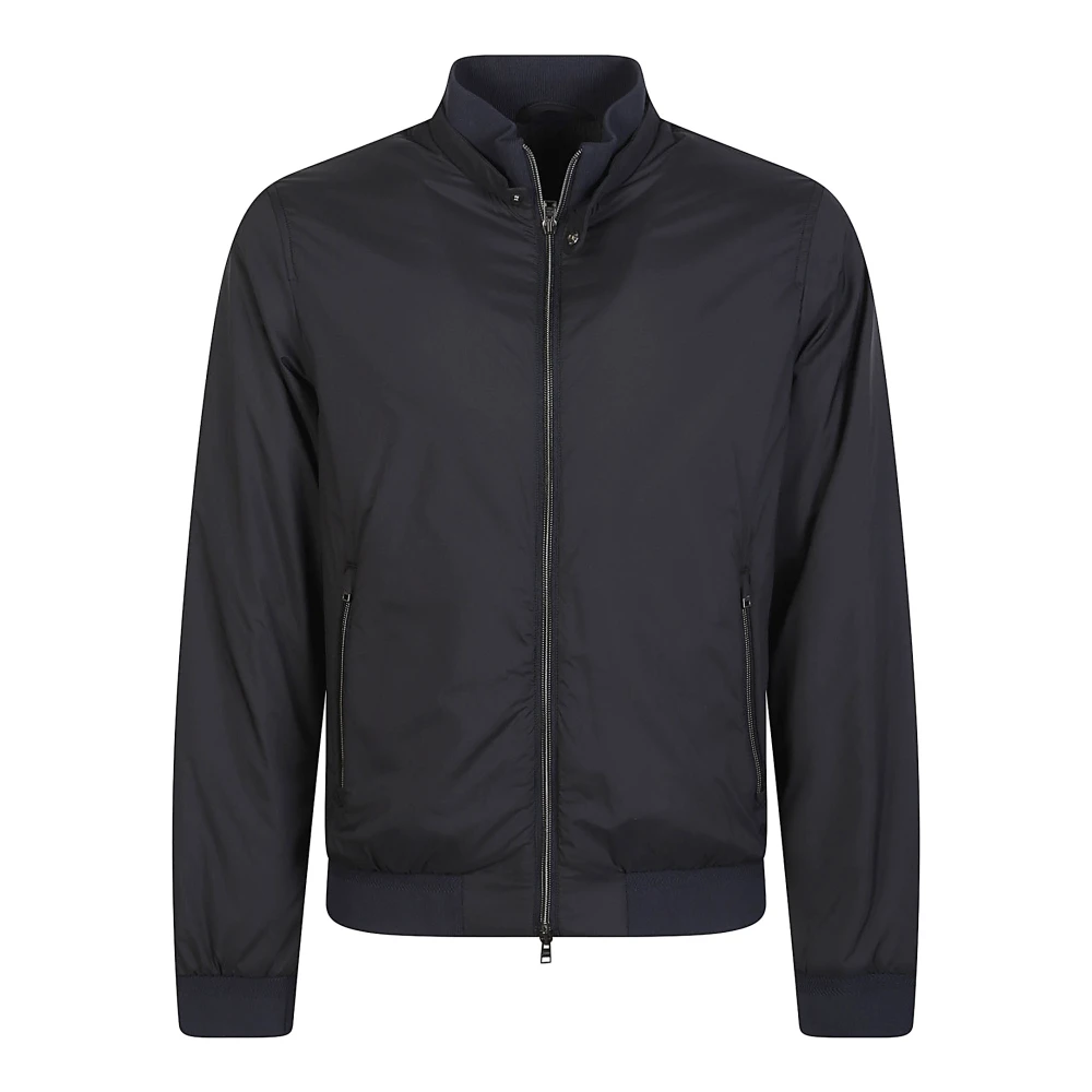 Herno Men's Blue Ecoage Bomber Jacket - Bomber Jackets - L - Jackets