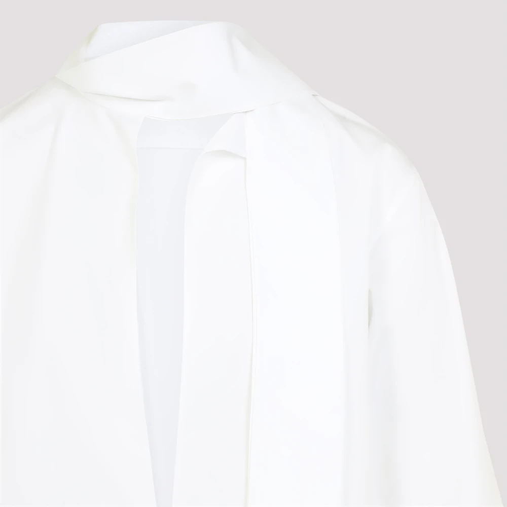 Alaïa Elegante Witte Blouse voor Vrouwen White Dames