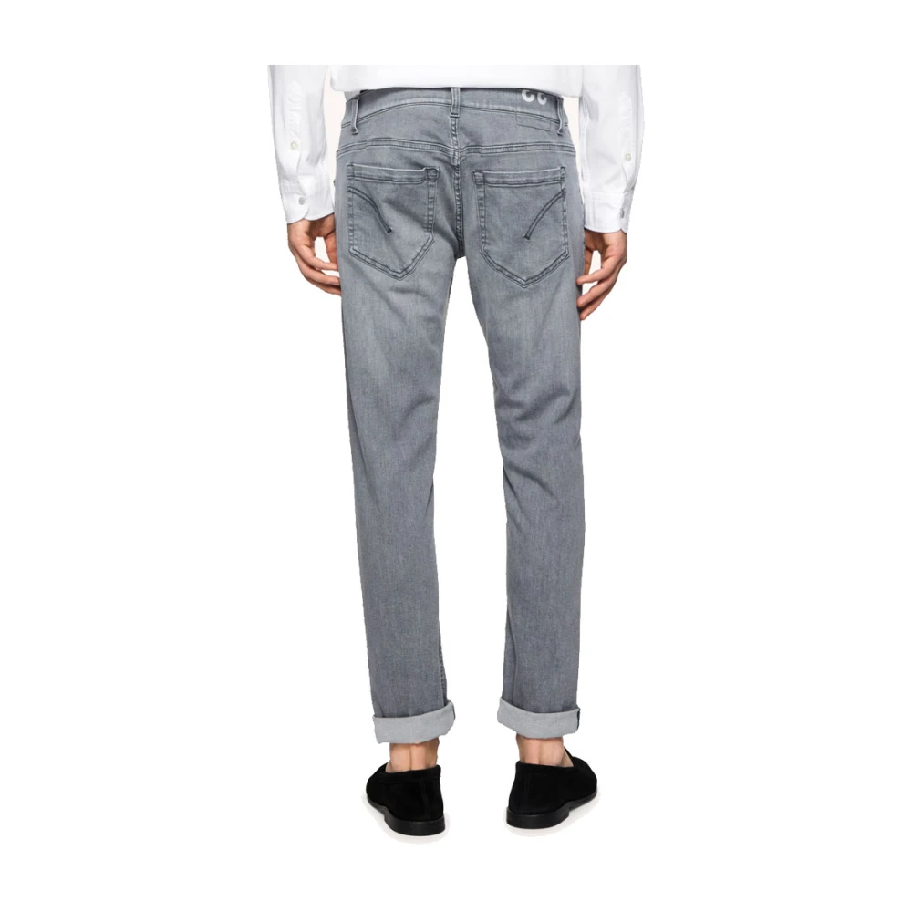 Dondup Skinny Fit George Jeans Gray Heren