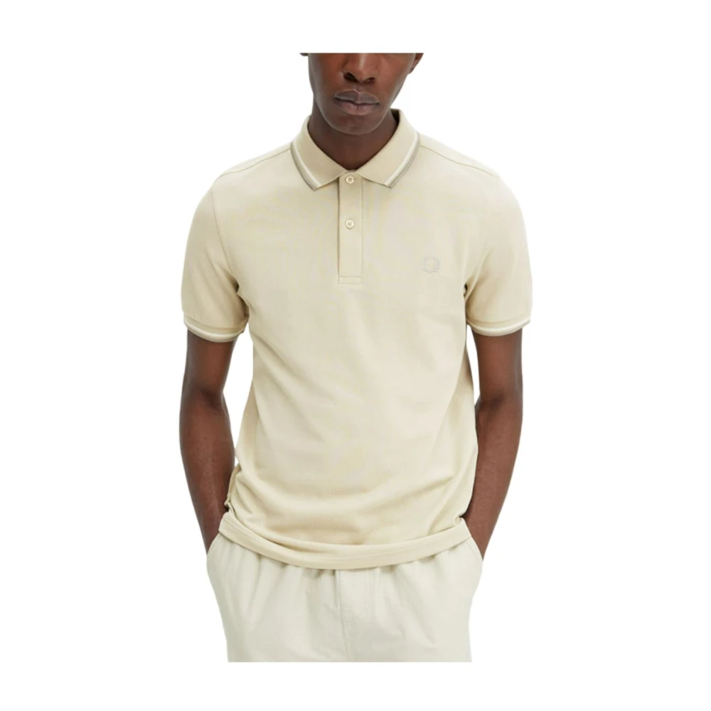 Fred Perry Men's Beige Polo Shirts